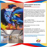 Visita guiada en la Sala de Arte de Bancolombia