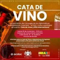 Cata de vinos y Rifa internacional - Jeudi 18 novembre 2021 18:00-21:00